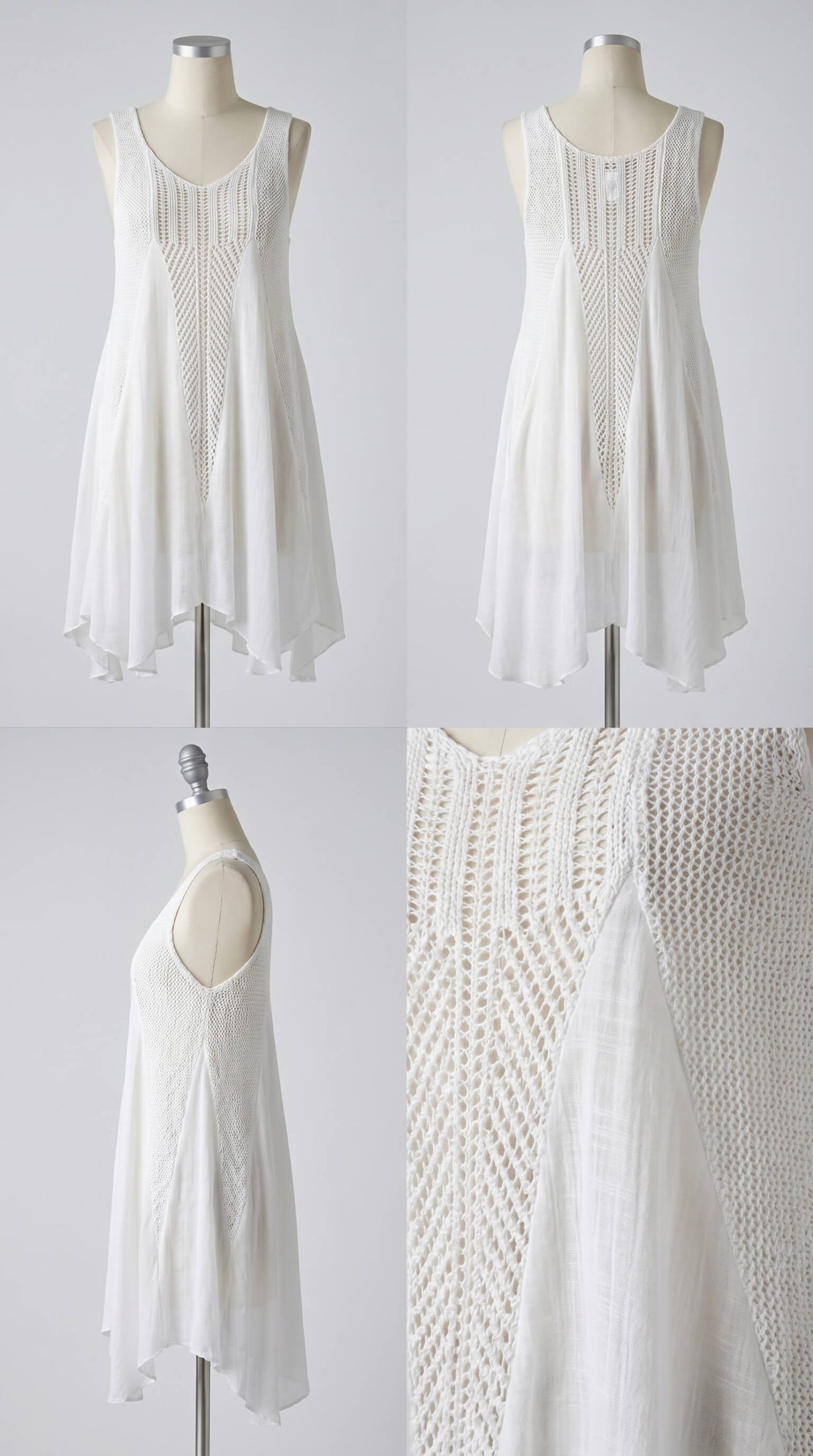 Custom Crochet Patchwork Sleeveless Dress Manufacturer – OEM/ODM