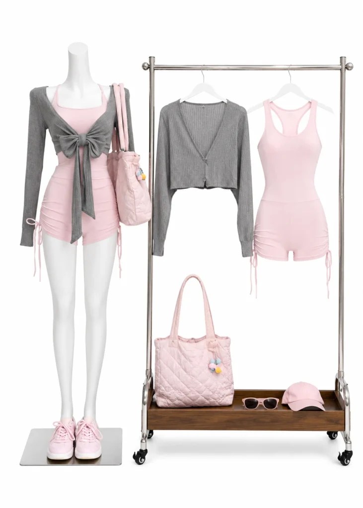 Gilet en tricot court